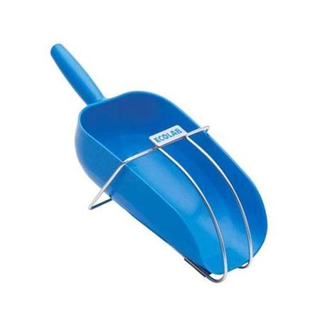ECOLAB FOOD SAFETY 64 oz Blue Ice Scoop with Hanger 30540-90-00